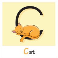 Alphabet-letter C N2