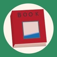book theme elements vector eps