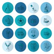 school and education icons N411