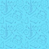 Hand drawn school symbols N23