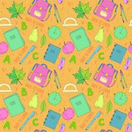 Hand drawn school symbols N28
