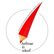 vector sign for school