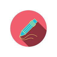 Pencil icon Drawing tool sign N17