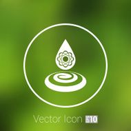 chemical icons icon drop water element formula symbol atom gene
