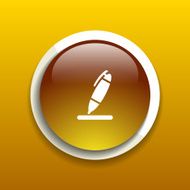 pen icon tool interface sign symbol graphic