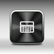 Vector Calculator Icon isolated displa mathematics N2