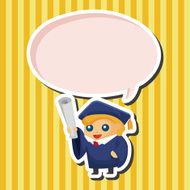 student cartoon theme elements N77
