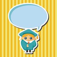 student cartoon theme elements N80