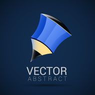 pencil icon geometric design in vector