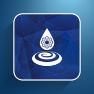 chemical icons icon drop water element formula symbol atom gene N2