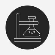 Beaker line icon N17