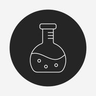 Beaker line icon N21