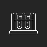 Beaker line icon N26