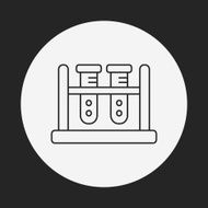 Beaker line icon N27