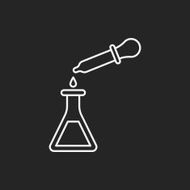 Beaker line icon N44