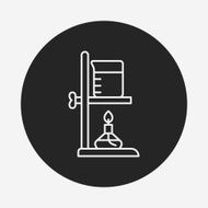 Beaker line icon N47