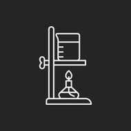 Beaker line icon N48