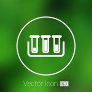 test icon vector fluid symbol flask glass chemistry experiment N4