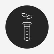 Beaker line icon N55