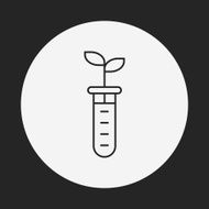 Beaker line icon N57
