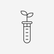 Beaker line icon N58
