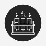 Beaker line icon N63