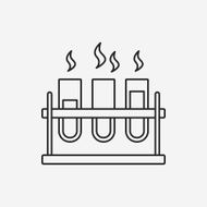 Beaker line icon N66