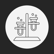 Beaker line icon N73