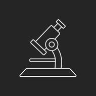 Microscope line icon N9