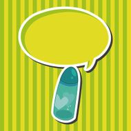stationary glue theme elements vector eps N3