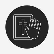 bible line icon N7