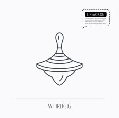 Whirligig icon Baby toy sign N3