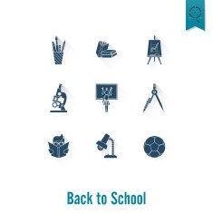 school and education icons N93