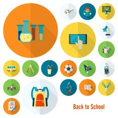 school and education icons N99