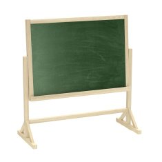 green blackboard chalkboard isolated on white