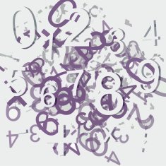 colored numbers N4