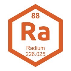 Periodic table Radium element