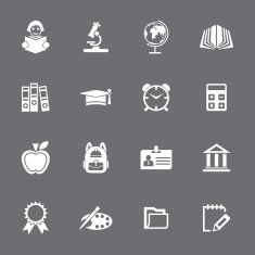 Education & School Icon set N11