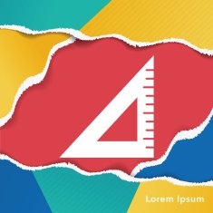Triangle ruler icon N3