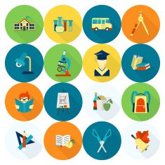 school and education icons N188