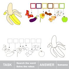 Solve the rebus Find hidden word BANANA N2