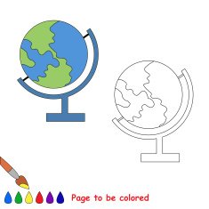 Color the EARTH by sample N2