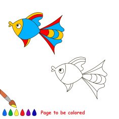 Coloring book for children Page to be color N2