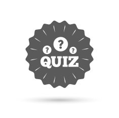 Quiz sign icon Questions and answers game N8