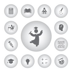 basic icon for education