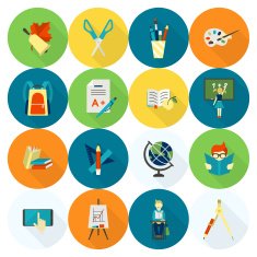 school and education icons N233