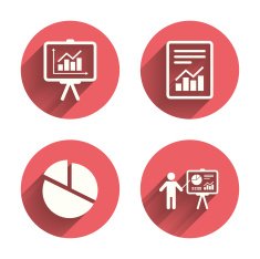 Diagram graph Pie chart Presentation billboard N16