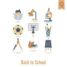 school and education icons N276