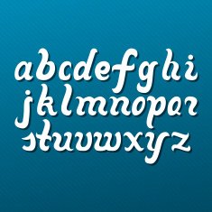 Lowercase Alphabet Letters N2