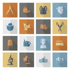 school and education icons N295